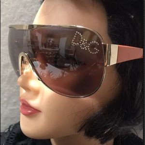 RARE•DOLCE & GABANNA Vintage Oversize Sunglasses💋